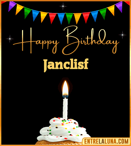 GiF Happy Birthday Janclisf